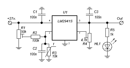 Lm2941s схема подключения